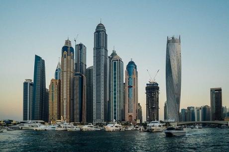 Dubai skyline, UAE, Photo credit: Judith Scharnowski, Pixabay