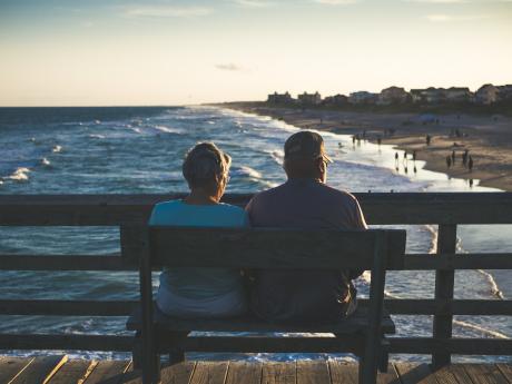 Elderly couple