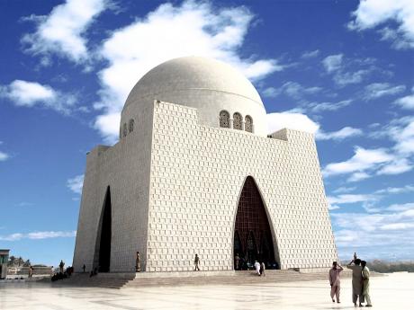 Jinnah Mausoleum in Karachi, Sindh Province, Pakistan
